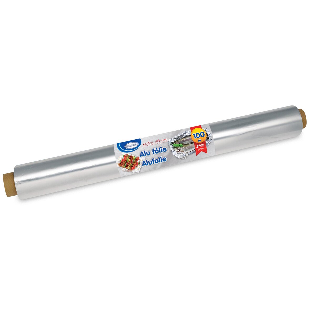 Alufolie extra stark 59 cm x 100 m 17 my einzeln verpackt