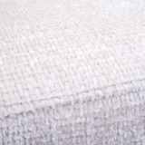 thumbnail of 6er-Set Esszimmerstuhl HWC-G56, Küchenstuhl Freischwinger Stuhl Lehnstuhl, Metall Stoff/Textil Chenille ~ creme