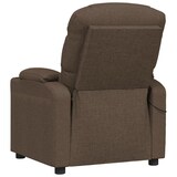 thumbnail of vidaXL Massagesessel Elektrisch Braun Stoff