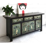 thumbnail of OPIUM OUTLET Armoire buffet commode sideboard console chiffonnier asia meubles chinois asiatique vintage oriental entièrement monté