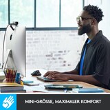 thumbnail of Logitech MX Keys Mini Bluetooth Tastatur - beleuchtet Hellgrau