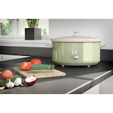 thumbnail of SWAN SF17031GNEU Retro Slow Cooker 6,5L, Antihaft-Keramisches PFOA- und PTFE-freies, Vintage, Grün, 320W