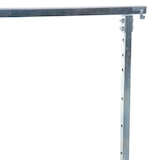 thumbnail of HOMCOM Set Cavalletti da Lavoro Pieghevoli Altezza Regolabile Acciaio