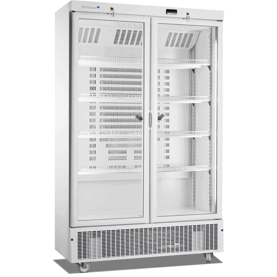 Marecos - Frigorifico de Bebidas com 2 portas em vidro - ARV 800 CS PV - L1180 x P645 x A1980 mm