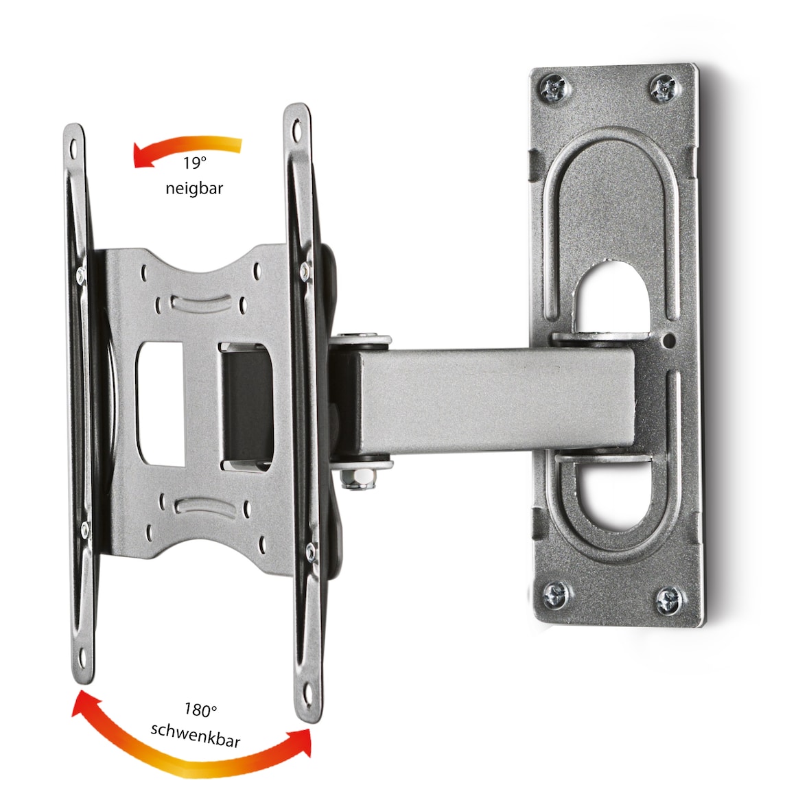 Montaje en pared de TV B-FS2 Plata AL. 22 x AN. 22 x P. 10 cm