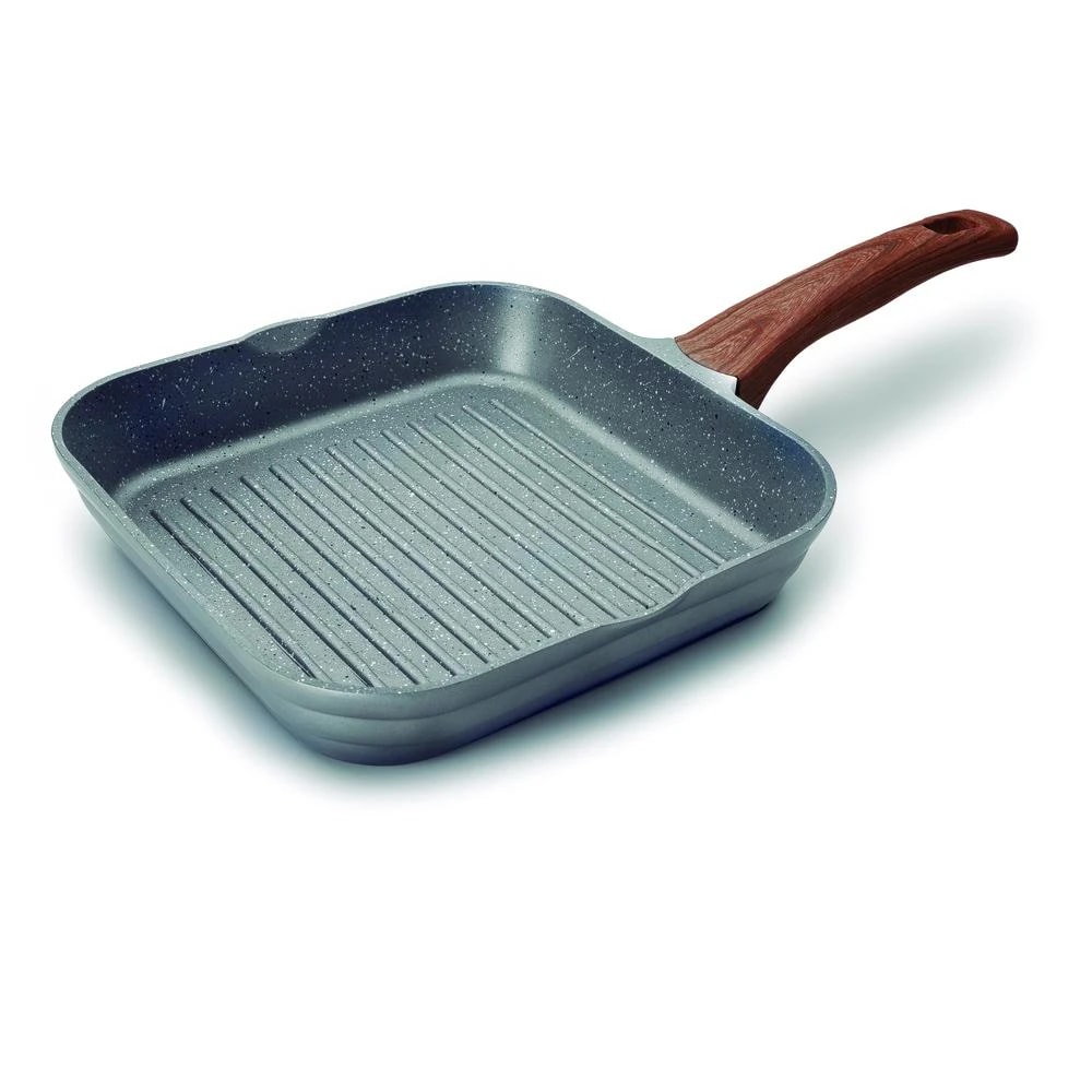 LACOR 27629 – Grill Stilo 28 x 28 cm Aluminium – Grau