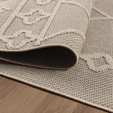thumbnail of Küchenteppich Berber Robust Waschbar Strapazierfähig Terrasse Garten Beige 200x290 cm OEKO-TEX Schadstoffgeprüft – CORTINA von Kadima Design