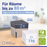 thumbnail of WENKO Raumentfeuchter Mod. Cube Beige 1000 g, 2er Set