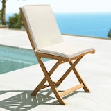 thumbnail of cuscino medio con doppia cucitura idrorepellente colore Ecrù