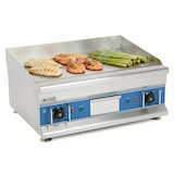 thumbnail of Elektrische bakplaat in hardchroom 60 cm WORLDMAI voor de horeca. Tafelmodel bakplaat voor bar en restaurant.