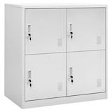 thumbnail of vidaXL Lockerkast 90x45x92,5 cm staal lichtgrijs