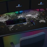 thumbnail of Titanwolf XXXL Übergröße Mauspad 1500x800mm, XXXL Großformat, Schreibtischauflage, gummierte Rückseite, rutschfest und abwaschbar, Gaming, Präzision
