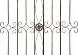 thumbnail of CLP Gartenzaun Mangold Metall HBT: 116x124x1 cm bronze