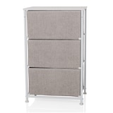 thumbnail of Estantería FOLDRESS M 45x30x95 cm 3 compartimentos gris hjh LIVING