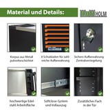 thumbnail of Werkstattwagen 249 tlg. bestückt 97 x 85 x 46 cm  Werkzeugwagen Werkzeugorganisation in orange