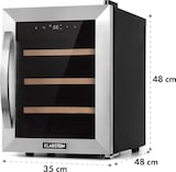 thumbnail of Klarstein Reserva 12 Uno Weinkühlschrank 12 Flaschen 31 Liter Edelstahl Edelstahl