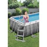 thumbnail of Piscine hors sol Rectangulaire BESTWAY 404x201x100cm - Structure Anticorrosion, Liner Triple Épaisseur, Pompe Échelle Incluses
