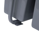 thumbnail of HOMCOM Cubos de Lixo para Cozinha com 3 recipientes de Reciclagem Removíveis 1x20L e 2x10L Metal e Plástico 48x34,2x41,8cm Cinza