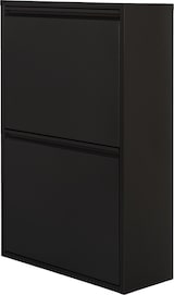 thumbnail of Jobgar - Eco Recycling Metall-Mülleimer mit 4 Fächern, 4x17L (68L), Schwarz