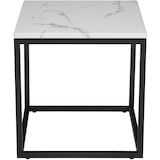 thumbnail of Marmor-Beistelltisch Alysia, quadratisch