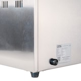 thumbnail of Romux® Friteuse À Gaz Butane Professionnelle 17+17 Litres Double de Table | Friteuse en Acier Inoxydable avec Robinet de Vidange 12000 W