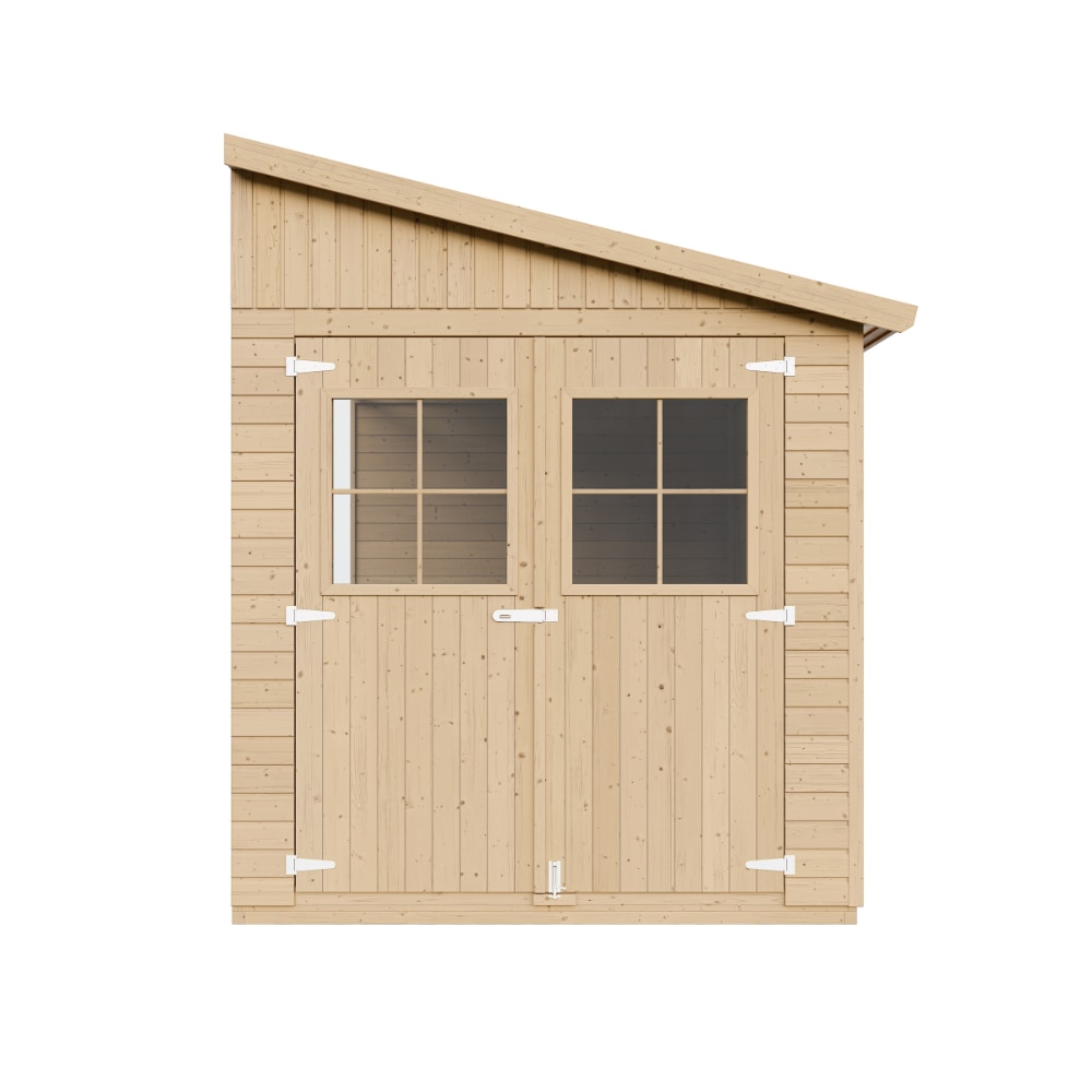 Caseta de jardín M341 – 201 x 493 cm – 10 m², sin suelo