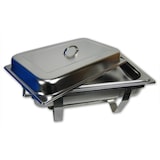 thumbnail of 11 tlg. SET Edelstahl Speisenwärmer Warmhaltebehälter Chafing Dish