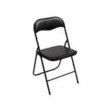 thumbnail of Silla plegable - color negro