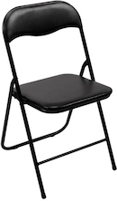 CLP Felix, set van 2 klapstoelen, gestoffeerd, keukenstoelen met