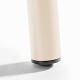 thumbnail of Tavolo da pranzo in metallo avorio 120 cm