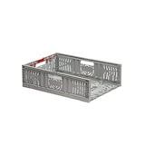 thumbnail of Caja plegable ranurada Norma Europa 400 x 300 x 114 | Caja plegable NE 4312 Gris | DENOX