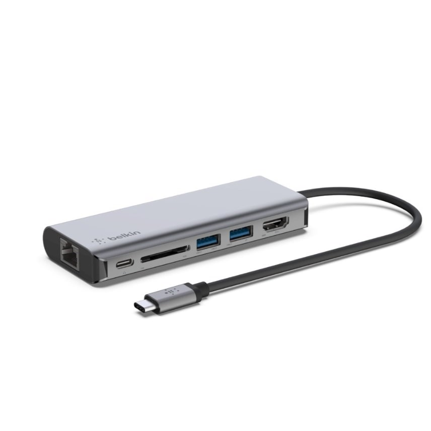 Belkin Connect USB-C 6 in 1 Multiport Adapter