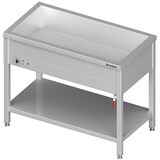 thumbnail of Stalgast Edelstahl Bain-Marie Standgerät mit einem Becken, für 2x GN1/760x600x850 mm