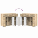 thumbnail of vidaXL Sideboard FLORIN Sonoma-Eiche 88,5 x 30,5 x 73 cm Holzwerkstoff