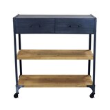 thumbnail of Bob Gardens Scaffale con ruote in Acciaio cm 90,5x39,5x92,5 - JOLYON Marrone