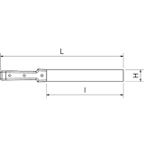 thumbnail of Gubia deshuesar jamón 240x25x3,5 mm.