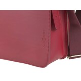 thumbnail of Ruitertassen Lehrertasche Leder 30x40cm Schultasche Aktentasche 2 Fächer rot Damen Büchertasche Arbeitstasche 40x30cm