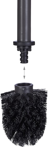 thumbnail of Relaxdays WC Bürstenkopf im 5er Set, lose Toilettenbürsten 9,5 mm Gewinde, Ersatzbürstenkopf Durchmesser 8 cm, schwarz