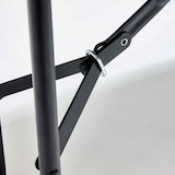 thumbnail of Banco plegable Rekkem en resina HDPE 180 x 30 x 45cm Negro