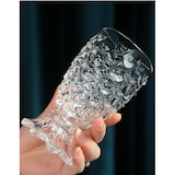 thumbnail of 6 Trinkgläser Set 180ml 6 Gläser Glas Wasser Limonade Vintage Cognac Wein Retro