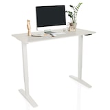 thumbnail of Schreibtisch STAND BASIC 120 x 60 elektrisch höhenverstellbar weiß hjh OFFICE