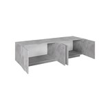 thumbnail of Dmora Mobile porta TV Raul, Credenza bassa da soggiorno, Base porta TV, 100% Made in Italy, cm 162x44h46, Cemento