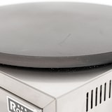 thumbnail of Romux® Máquina de Facer Crepes a Gás Profissional Simple de Bancada em Aço Inox com 1 Placa de Ferro Fundido de 40 cm Ø | Crepeira - 3000 W
