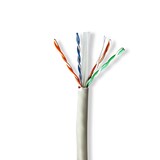 thumbnail of Nedis Netzwerk-Kabel Rollen - CAT6 - Solid - U/UTP - Reines Kupfer - 305.0 m - Innenbereich - Rund - LSZH - Grau - Pull Box - ausziehbar