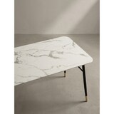 thumbnail of Esszimmertisch 200x90x76 cm Esstisch Weiß in Marmor-Optik Modern, Küchentisch Groß, Speisetisch Rechteckig, Tisch Esszimmer mit