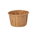 thumbnail of 250 Dressingbecher, Papier `pure` 50 ml Ø 5,8 cm · 3,5 cm braun