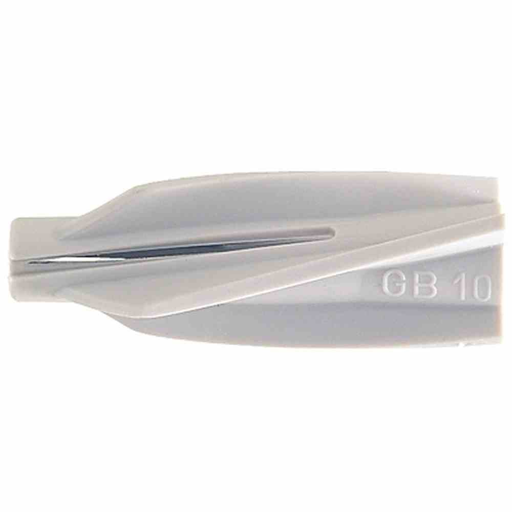 FISCHER GB 10 spiraalanker, Ø10x55mm, kunststof, nylon, 65mm, Ø7mm, geschikt voor gasbeton, geschikt voor
