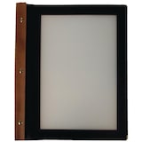 thumbnail of Porte-menu en bois Securit noir A4