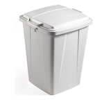 thumbnail of Durable Abfalltonne 90l gr quadratisch DURABIN 90 lebensmittelecht