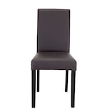 thumbnail of METRO PROFESSIONAL Chaise de restaurant rembourrée Valmy II, set de 2, bois/simili cuir, brun